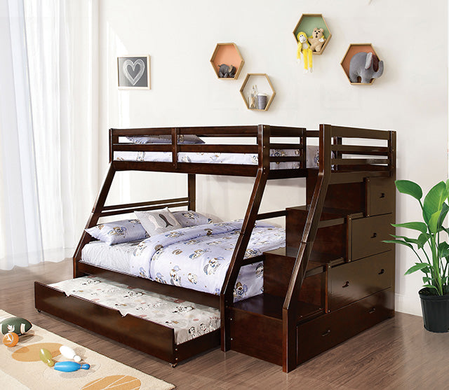 Ellington Twin/Full Bunk Bed - Dream Home Furniture & Mattress (Waite Park, MN)