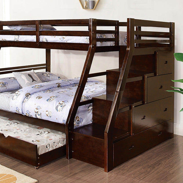 Ellington Twin/Full Bunk Bed - Dream Home Furniture & Mattress (Waite Park, MN)