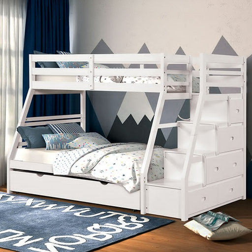 Ellington Twin/Full Bunk Bed - Dream Home Furniture & Mattress (Waite Park, MN)