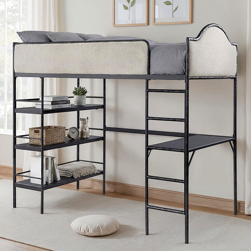 Forli Twin Loft Bed - Dream Home Furniture & Mattress (Waite Park, MN)