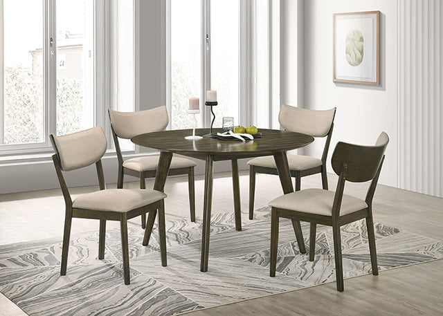 Huttwil 5 Pc. Round Dining Table Set - Dream Home Furniture & Mattress (Waite Park, MN)