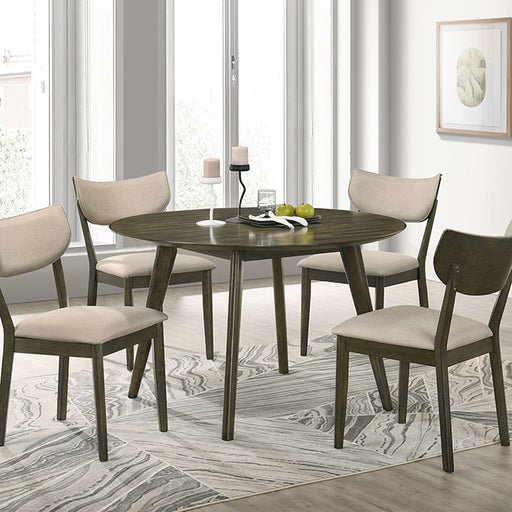 Huttwil 5 Pc. Round Dining Table Set - Dream Home Furniture & Mattress (Waite Park, MN)