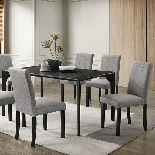 Amelio 7 Pc. Dining Table Set - Dream Home Furniture & Mattress (Waite Park, MN)