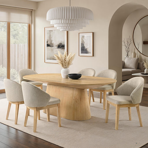 Tottenham Oval Dining Table - Dream Home Furniture & Mattress (Waite Park, MN)