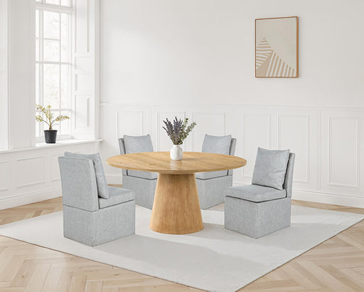 Tottenham 59" Round Table - Dream Home Furniture & Mattress (Waite Park, MN)