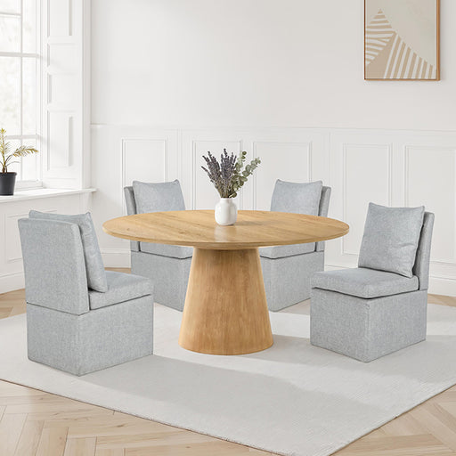 Tottenham 59" Round Table - Dream Home Furniture & Mattress (Waite Park, MN)