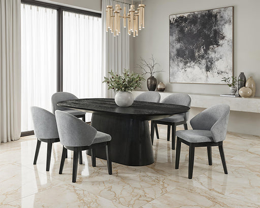 Tottenham Oval Dining Table - Dream Home Furniture & Mattress (Waite Park, MN)