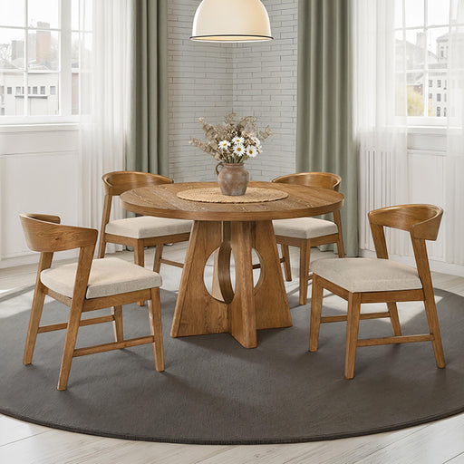 Ozark Round Dining Table - Dream Home Furniture & Mattress (Waite Park, MN)
