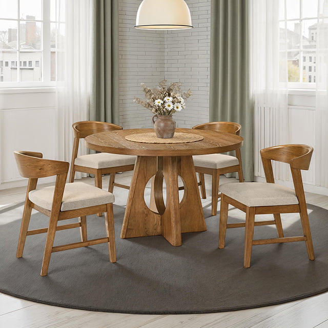 Ozark Round Dining Table - Dream Home Furniture & Mattress (Waite Park, MN)