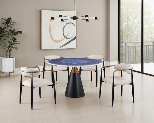 Hobro 5 Pc. Dining Table Set - Dream Home Furniture & Mattress (Waite Park, MN)