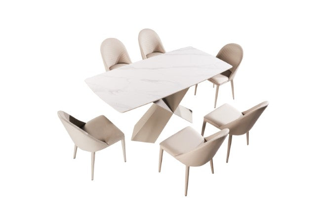 Lenvik 7 Pc Dining Table Set