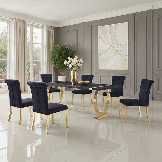 Horley 7 Pc. Dining Table Set - Dream Home Furniture & Mattress (Waite Park, MN)