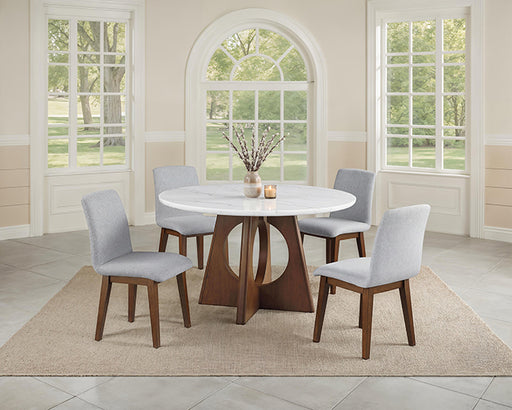 Ostbirk 5 Pc. Dining Table Set - Dream Home Furniture & Mattress (Waite Park, MN)