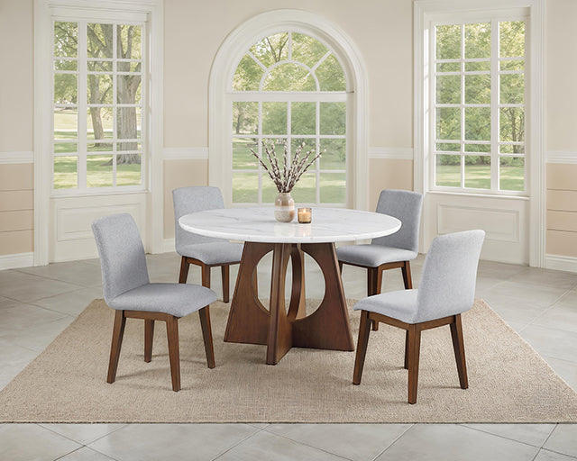 Ostbirk 5 Pc. Dining Table Set - Dream Home Furniture & Mattress (Waite Park, MN)