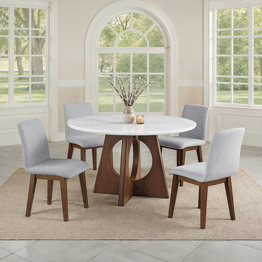 Ostbirk 5 Pc. Dining Table Set - Dream Home Furniture & Mattress (Waite Park, MN)