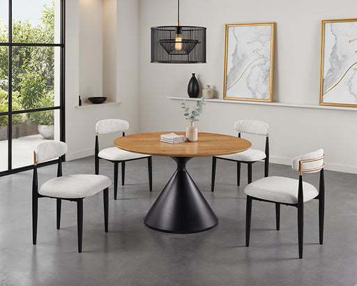 Athan Round Dining Table - Dream Home Furniture & Mattress (Waite Park, MN)