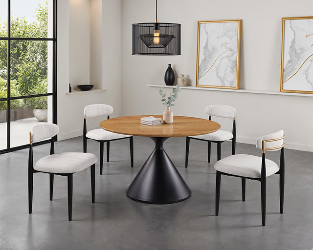 Athan 5 Pc. Dining Table Set - Dream Home Furniture & Mattress (Waite Park, MN)