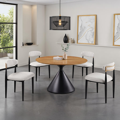 Athan Round Dining Table - Dream Home Furniture & Mattress (Waite Park, MN)