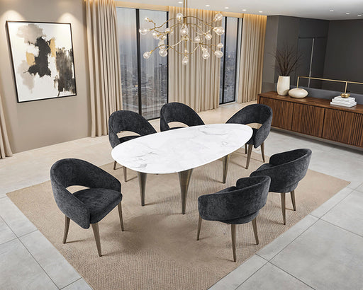 Ciaran Oval Dining Table - Dream Home Furniture & Mattress (Waite Park, MN)