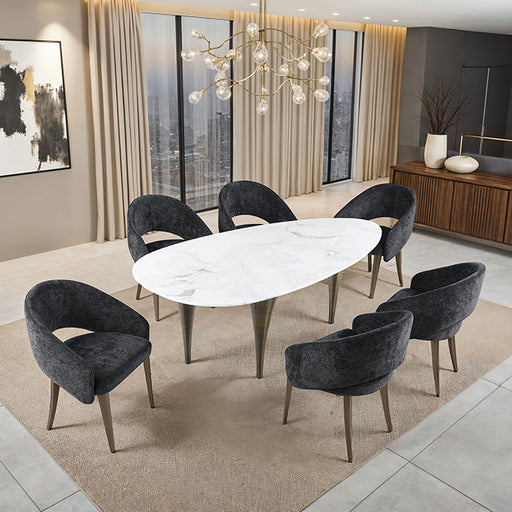 Ciaran Oval Dining Table - Dream Home Furniture & Mattress (Waite Park, MN)