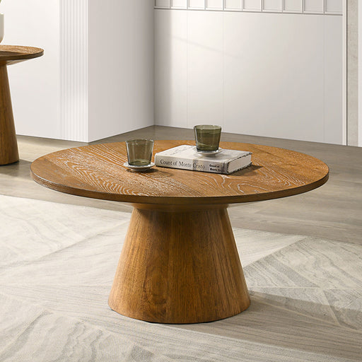 Halewood 36" Round Cocktail Table - Dream Home Furniture & Mattress (Waite Park, MN)