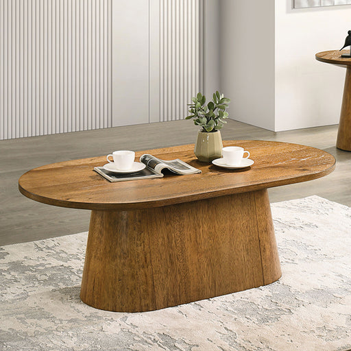 Halewood Oval Coffee Table - Dream Home Furniture & Mattress (Waite Park, MN)