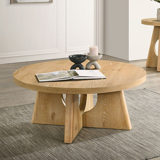 Olgod Round Coffee Table - Dream Home Furniture & Mattress (Waite Park, MN)