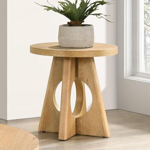 Olgod Round End Table - Dream Home Furniture & Mattress (Waite Park, MN)