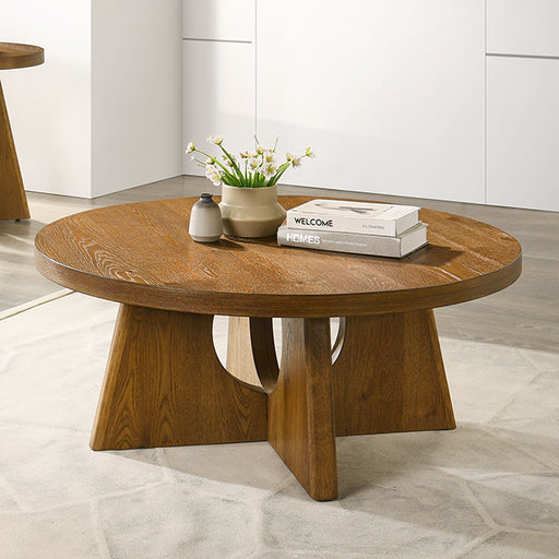 Olgod Round Coffee Table - Dream Home Furniture & Mattress (Waite Park, MN)