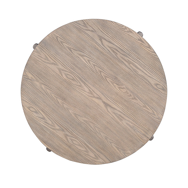 Roros Round End Table - Dream Home Furniture & Mattress (Waite Park, MN)