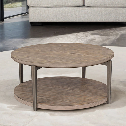 Roros Round Cocktail Table - Dream Home Furniture & Mattress (Waite Park, MN)