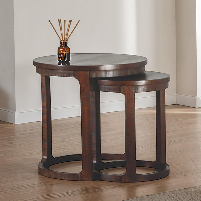 Hickory Nesting End Table - Dream Home Furniture & Mattress (Waite Park, MN)