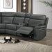 Oliverus Power Sectional - Dream Home Furniture & Mattress (Waite Park, MN)