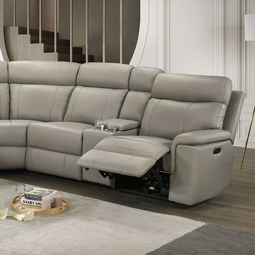 Oliverus Power Sectional - Dream Home Furniture & Mattress (Waite Park, MN)