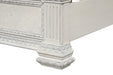 Promenade E.King & Queen Bed Brown & White - Dream Home Furniture & Mattress (Waite Park, MN)