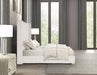 Cadwell E.King, Queen, & Full Bed White, Gray, & Black - Dream Home Furniture & Mattress (Waite Park, MN)