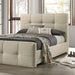 Merced Bed Ivory - Dream Home Furniture & Mattress (Waite Park, MN)