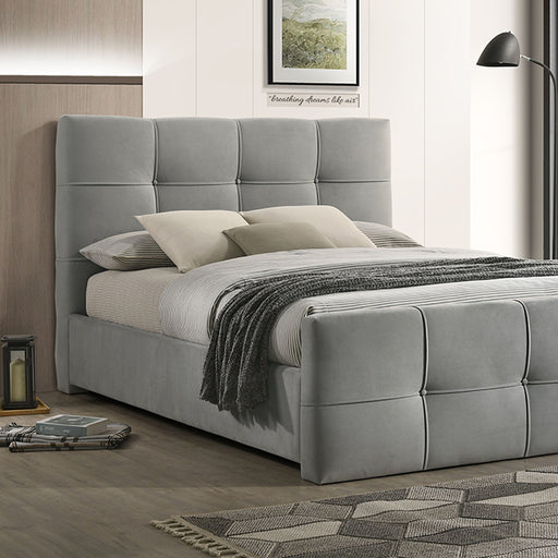 Merced Bed Gray - Dream Home Furniture & Mattress (Waite Park, MN)