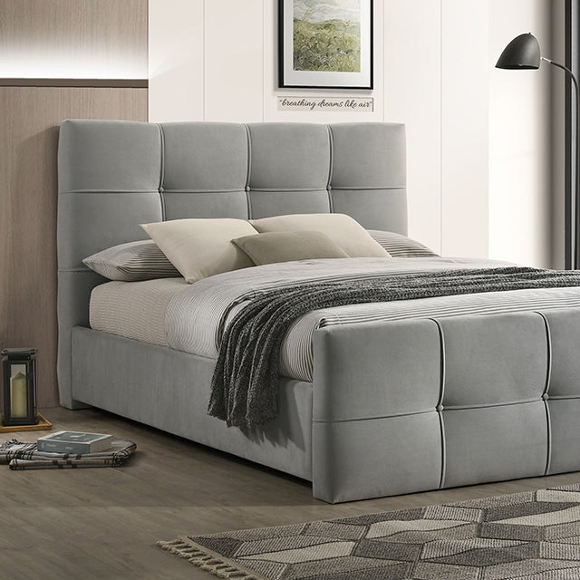 Merced Bed Gray - Dream Home Furniture & Mattress (Waite Park, MN)