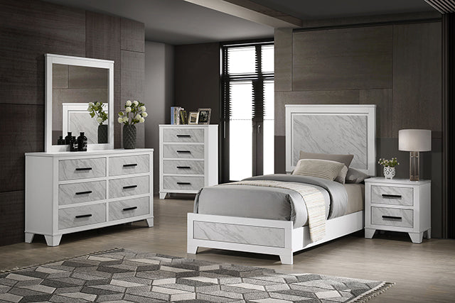 Darlene 4 Pc Twin Bedroom Set - Dream Home Furniture & Mattress (Waite Park, MN)