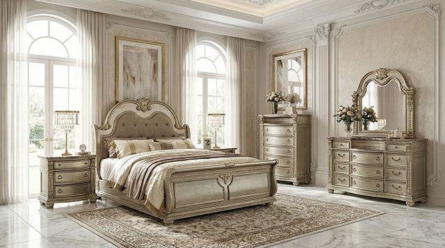 Fromberg Nightstand w/ Marble Top - Dream Home Furniture & Mattress (Waite Park, MN)