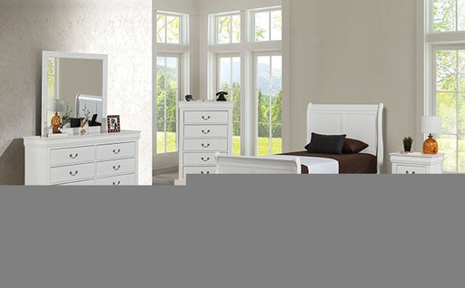 Louis Philippe Twin Bed - Dream Home Furniture & Mattress (Waite Park, MN)