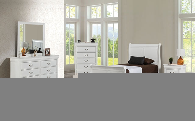 Louis Philippe Twin Bed - Dream Home Furniture & Mattress (Waite Park, MN)