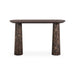 Braya 50" Faux Emperador Marble Console Table - Dream Home Furniture & Mattress (Waite Park, MN)