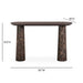 Braya 50" Faux Emperador Marble Console Table - Dream Home Furniture & Mattress (Waite Park, MN)