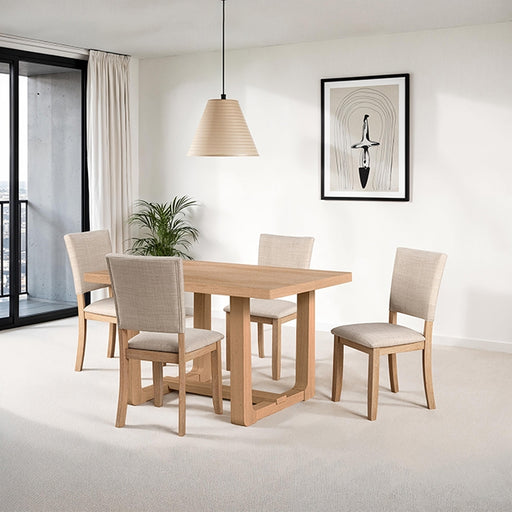 Sauro Upholstered Side Chair (4/Ctn) - Dream Home Furniture & Mattress (Waite Park, MN)
