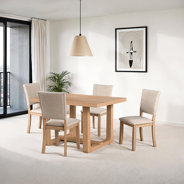 Sauro 5 Pc Dining Table Set - Dream Home Furniture & Mattress (Waite Park, MN)