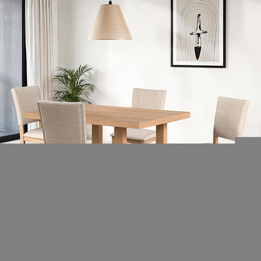Sauro 5 Pc Dining Table Set - Dream Home Furniture & Mattress (Waite Park, MN)