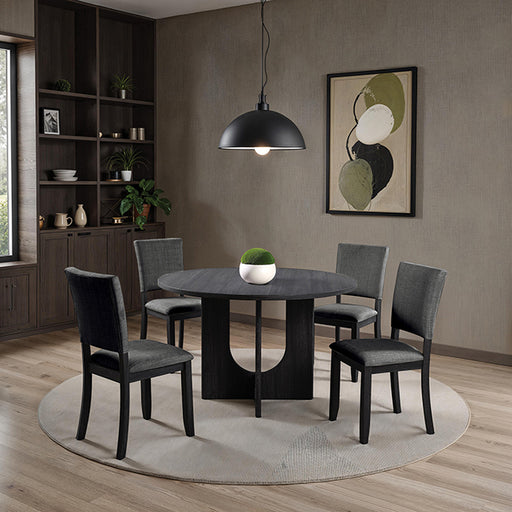 Oberto Upholstered Side Chair (4/Ctn) - Dream Home Furniture & Mattress (Waite Park, MN)
