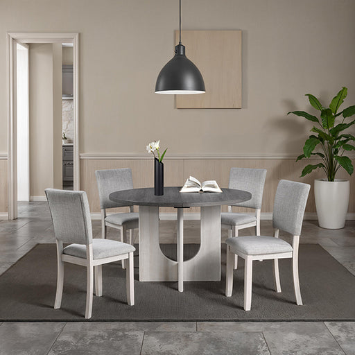 Oberto Upholstered Side Chair (4/Ctn) - Dream Home Furniture & Mattress (Waite Park, MN)